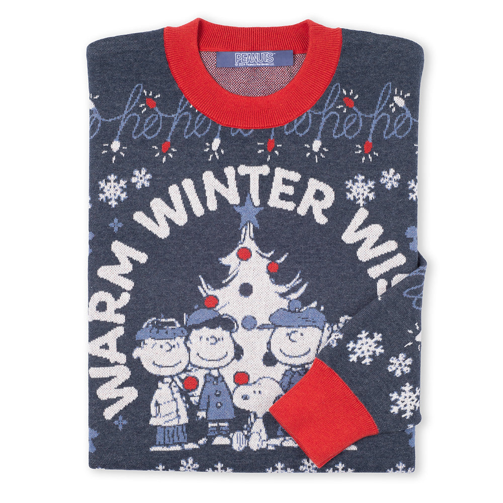 Peanuts Warm Winter Wishes Holiday Sweater