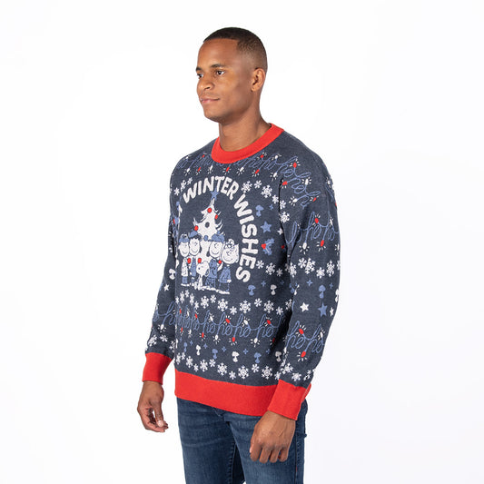 Peanuts Warm Winter Wishes Holiday Sweater-3