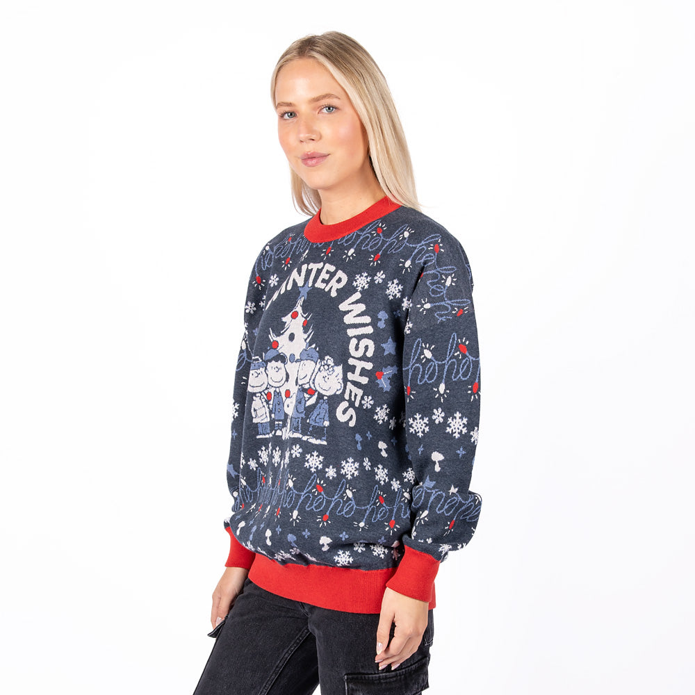 Peanuts holiday sweater best sale