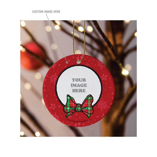 Peanuts Gang Personalized Photo Upload Ornament-5