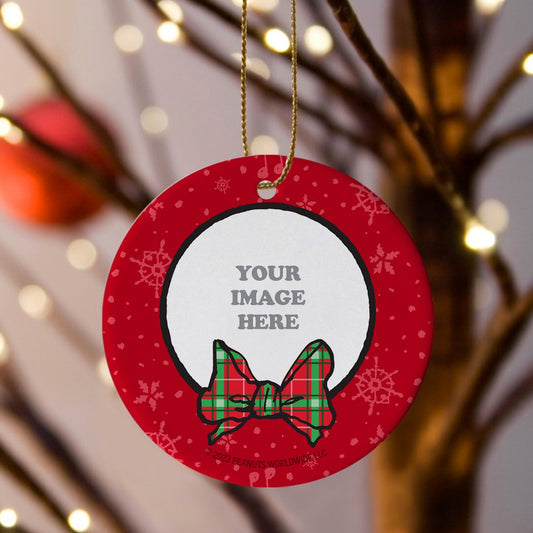 Peanuts Gang Personalized Photo Upload Ornament-3