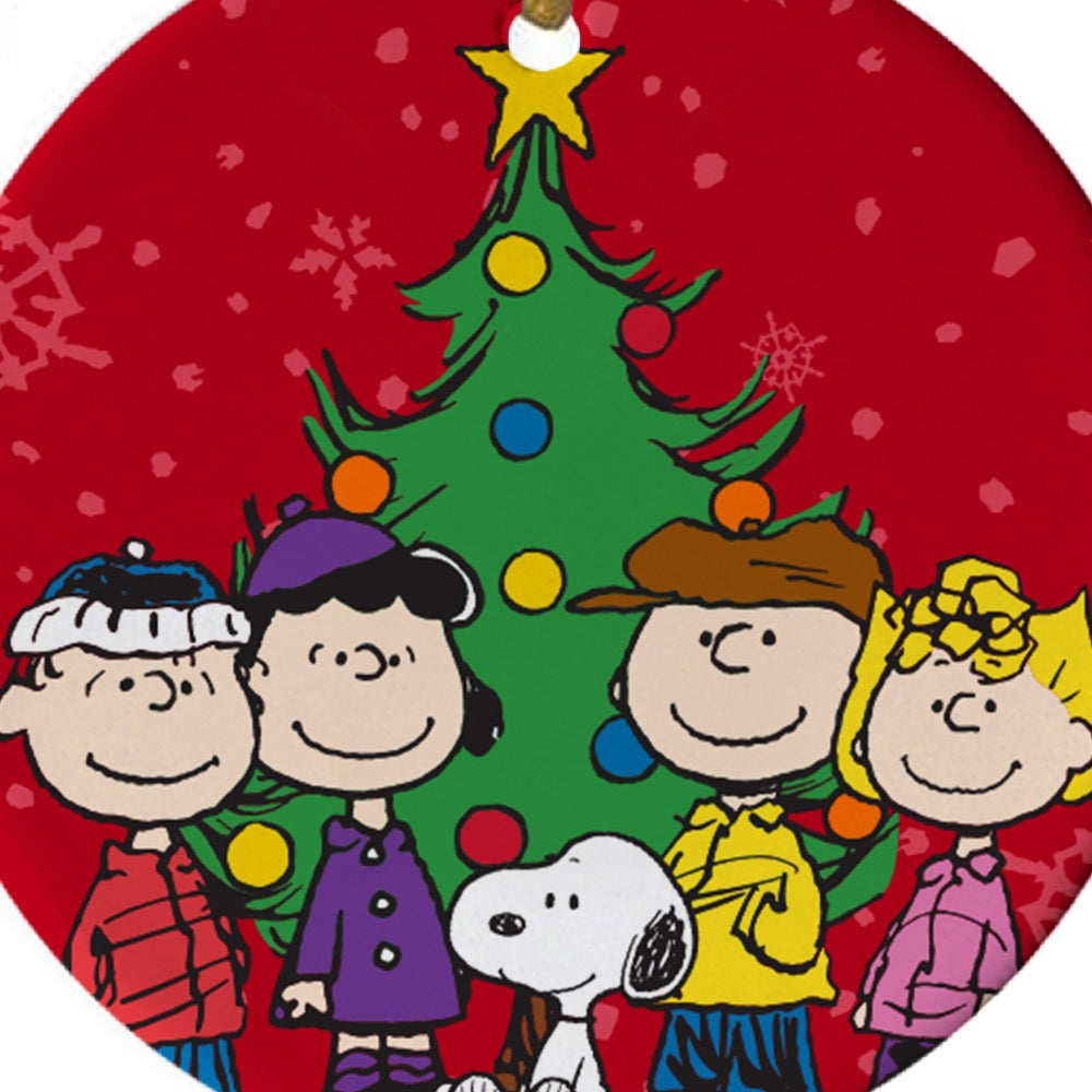 Peanuts Gang Personalized Photo Upload Ornament