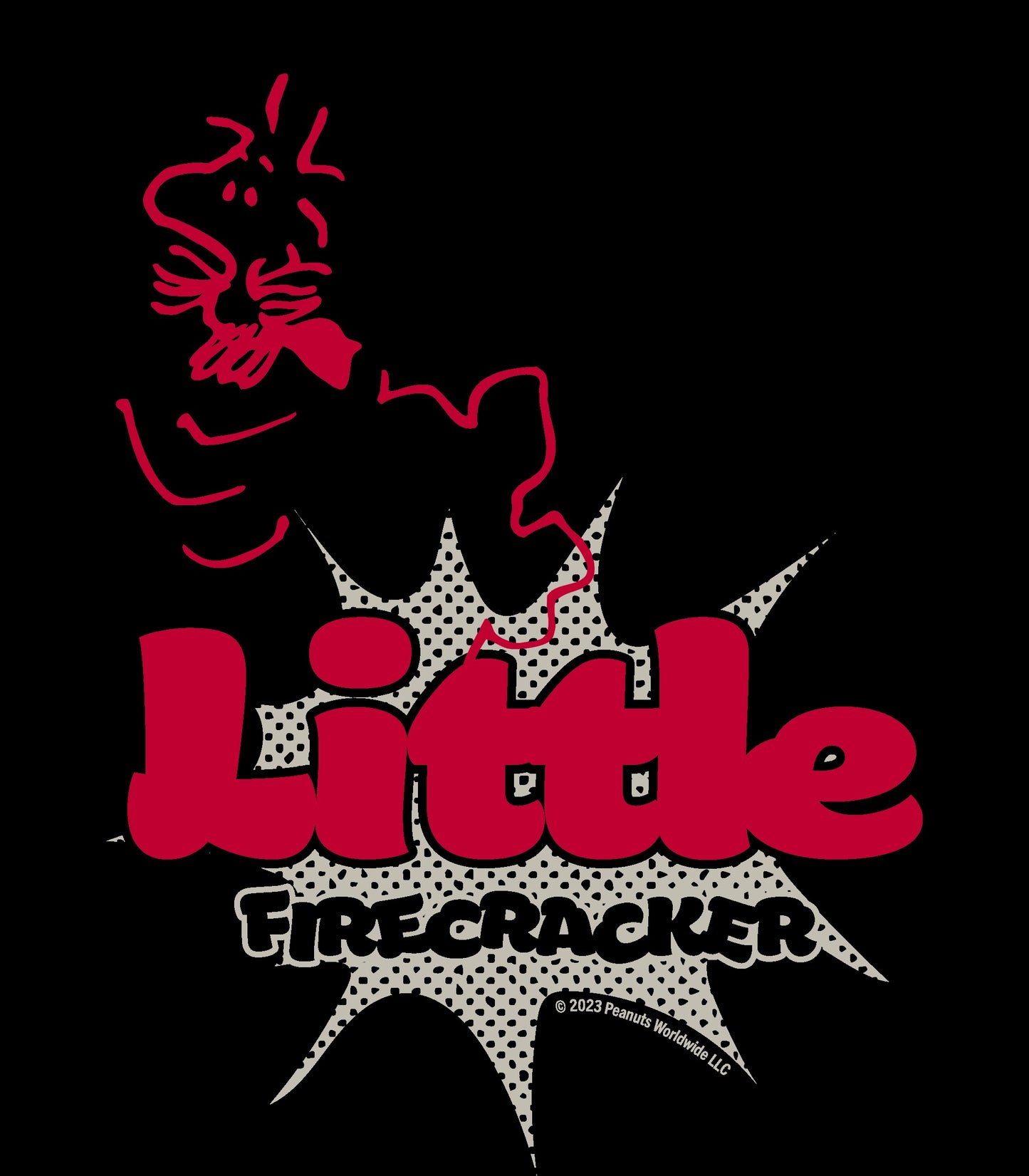Woodstock Little Firecracker Baby Bodysuit