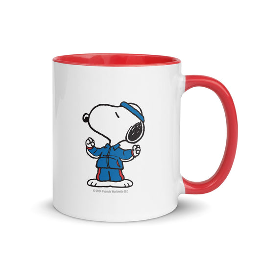 Peanuts Snoopy Team USA 5-Rings Two Tone Mug-1