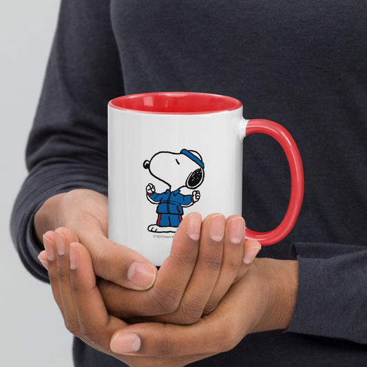 Peanuts Snoopy Team USA 5-Rings Two Tone Mug-5