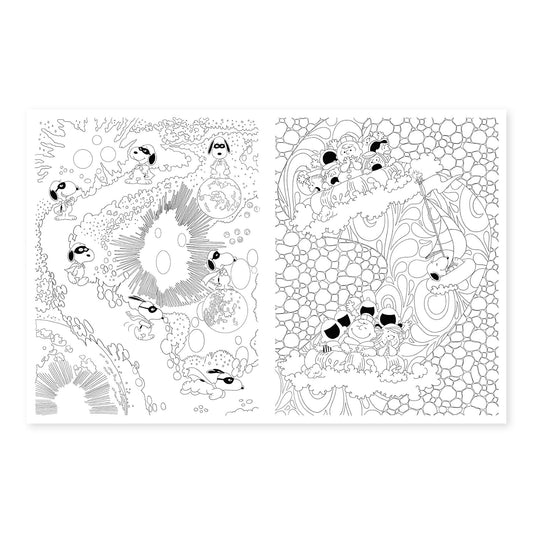 Posh Adult Coloring Book: Peanuts for Inspiration & Relaxation-6