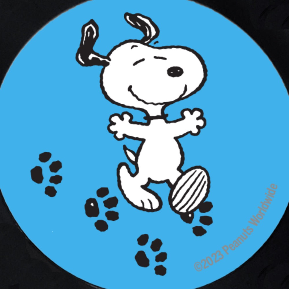 Snoopy Paw Prints Dog Leash