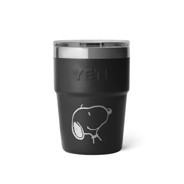 Snoopyryder です。 Peanuts x Yeti® Rambler 16oz Stackable Cup with Lid