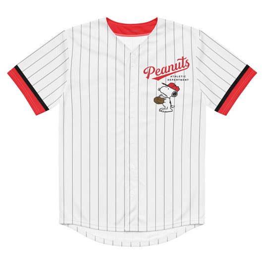 Peanuts Snoopy Personalized Baseball Jersey-1