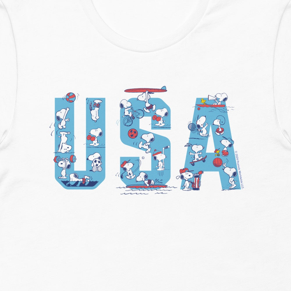 Snoopy USA Sports T-Shirt