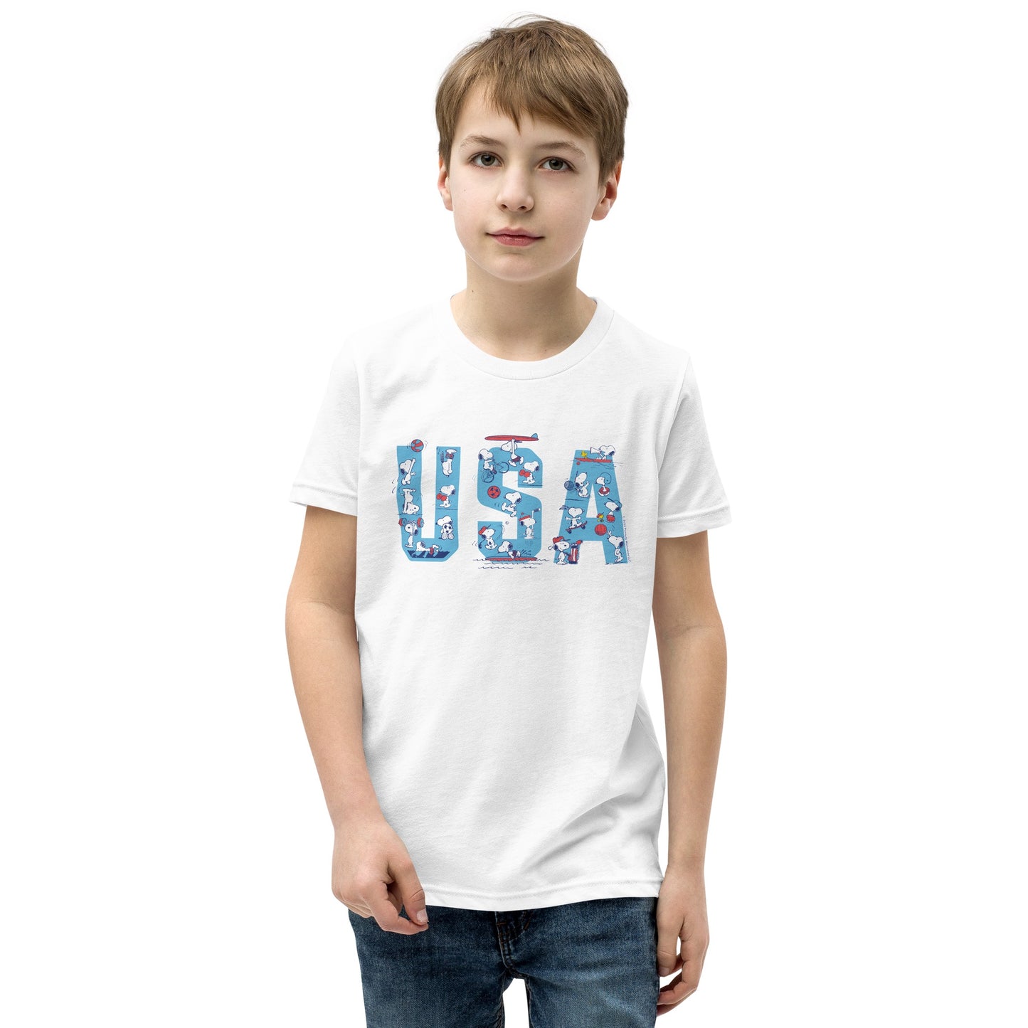 Snoopy USA Sports Kids T-Shirt