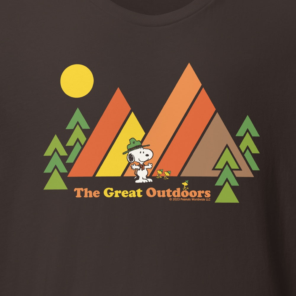 Beagle Scout The Great Outdoors Adult T-Shirt
