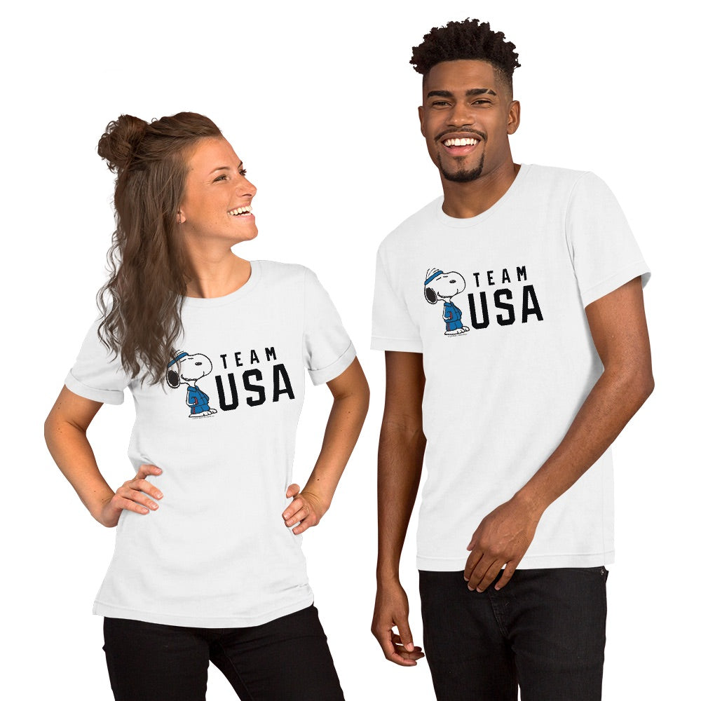 Peanuts Snoopy Team USA Unisex T-Shirt