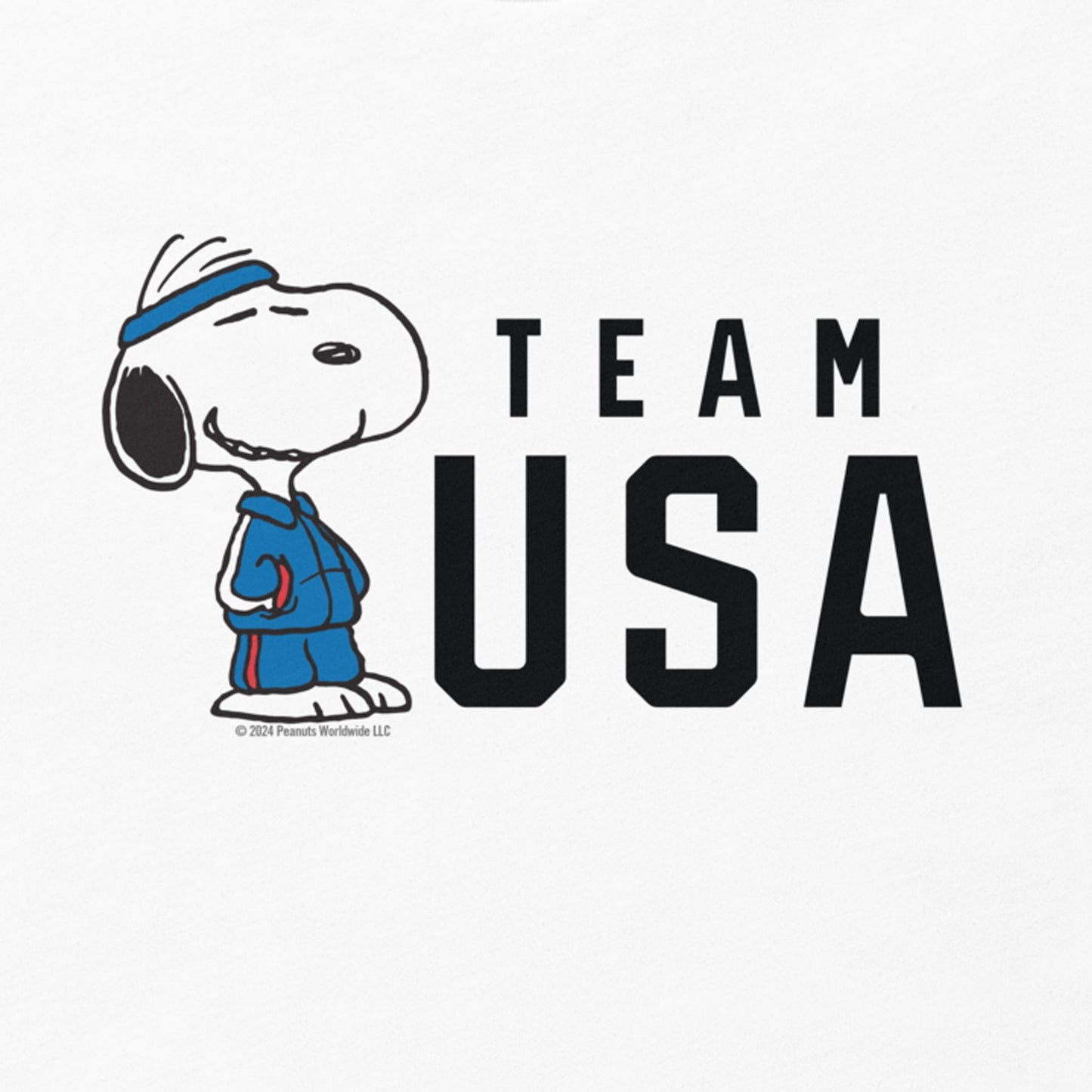 Peanuts Snoopy Team USA Unisex T-Shirt