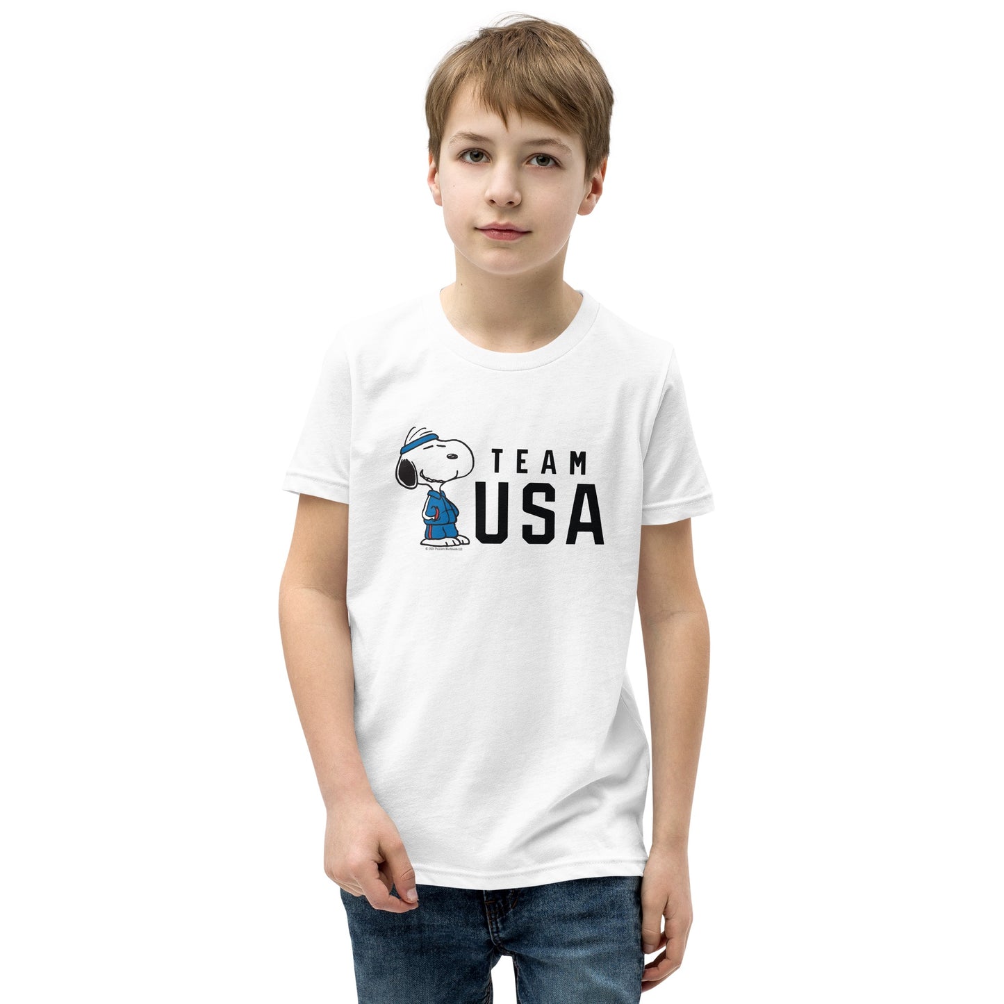 Peanuts Snoopy Team USA Kids Premium T-Shirt