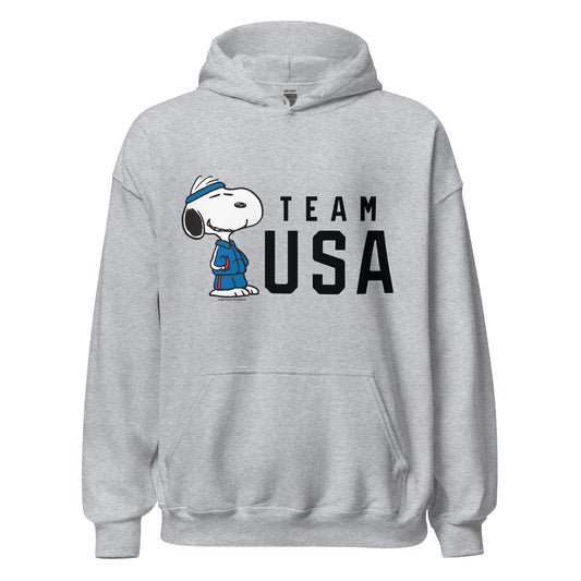 Peanuts Snoopy Team USA Hoodie-0