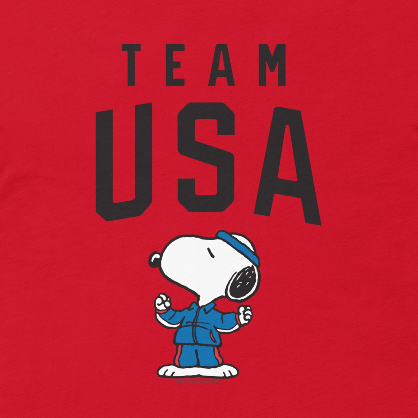 Peanuts Snoopy Team USA T-Shirt