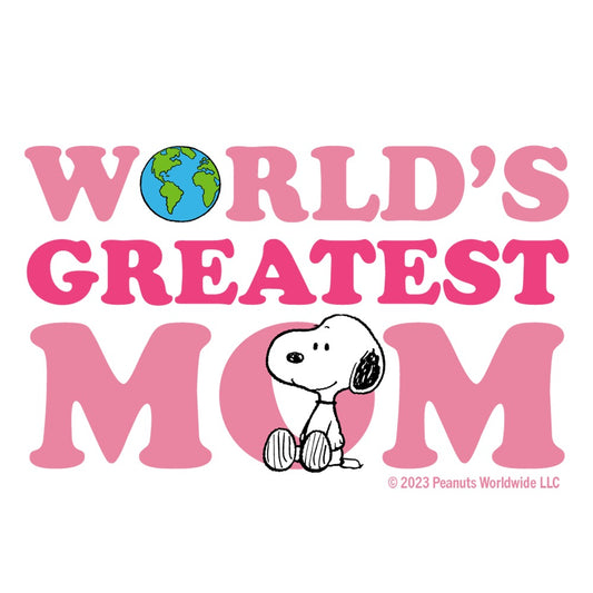 Snoopy World's Greatest Mom Personalized Two Tone Mug-1