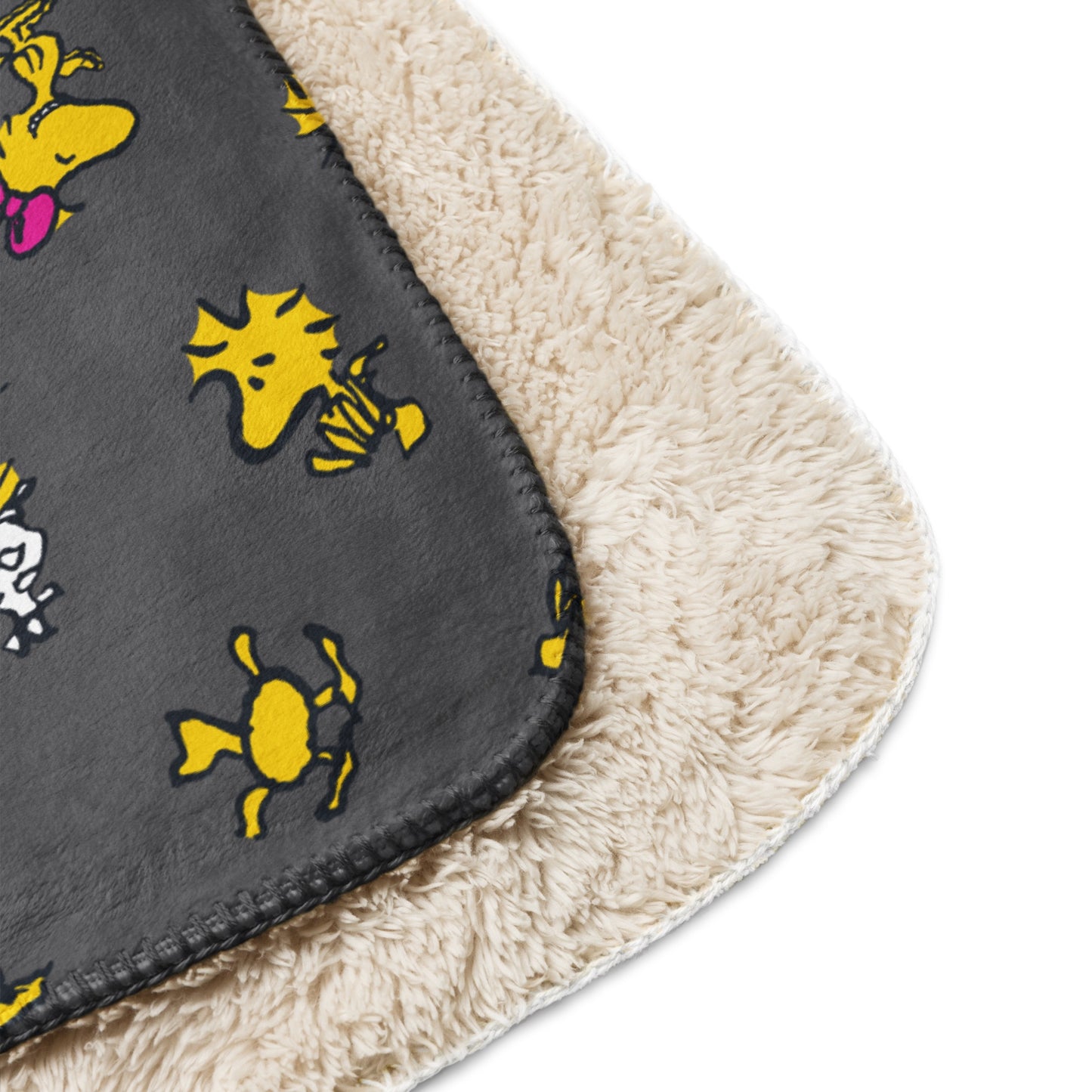 Peanuts Woodstock Repeat Sherpa Blanket