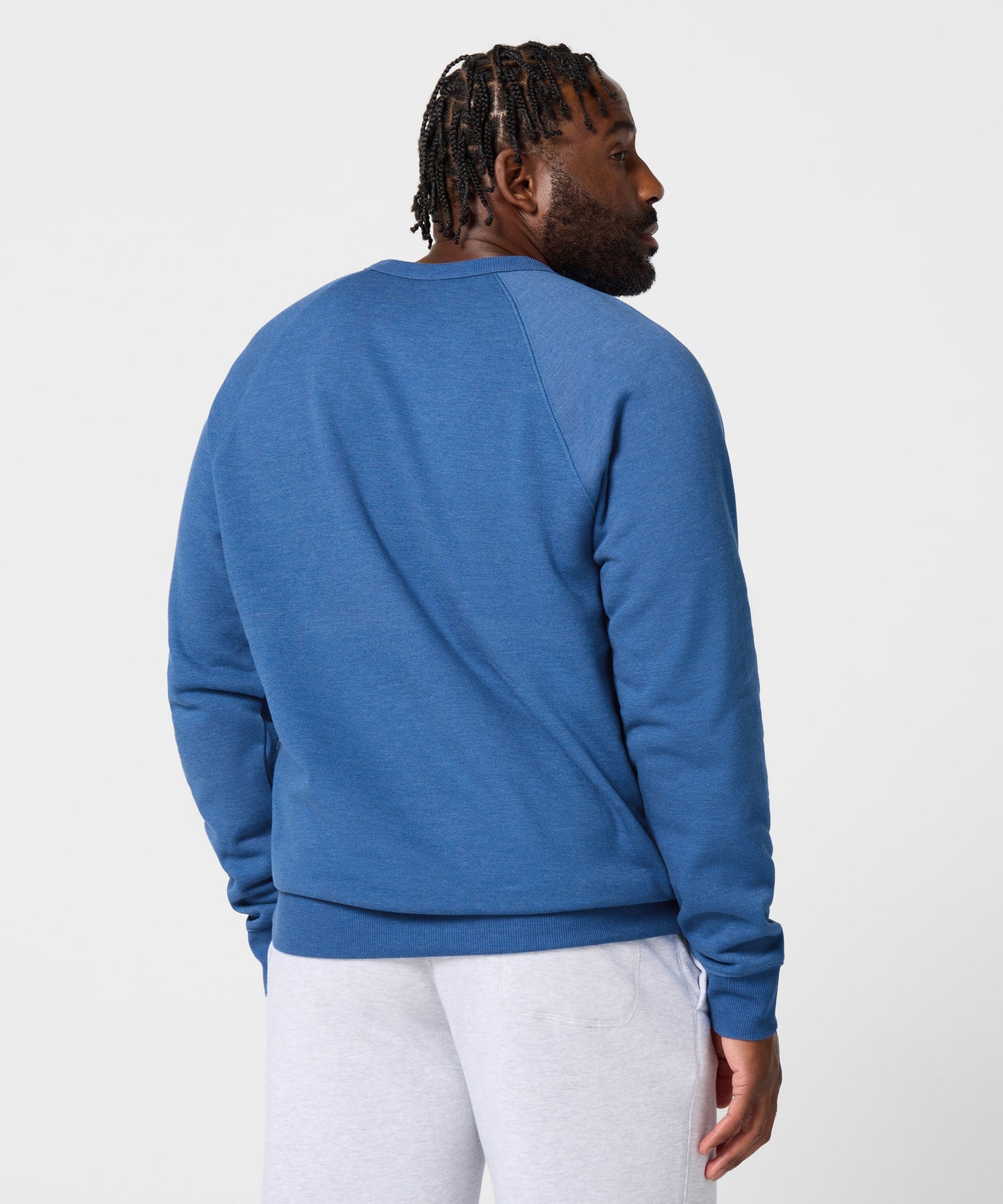 Close-up of the ultra-soft fabric texture and collar detail