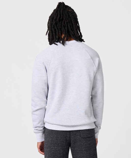 Ash crewneck sweatshirt featuring a vintage graphic of Lucy van Pelt on the front chest-3