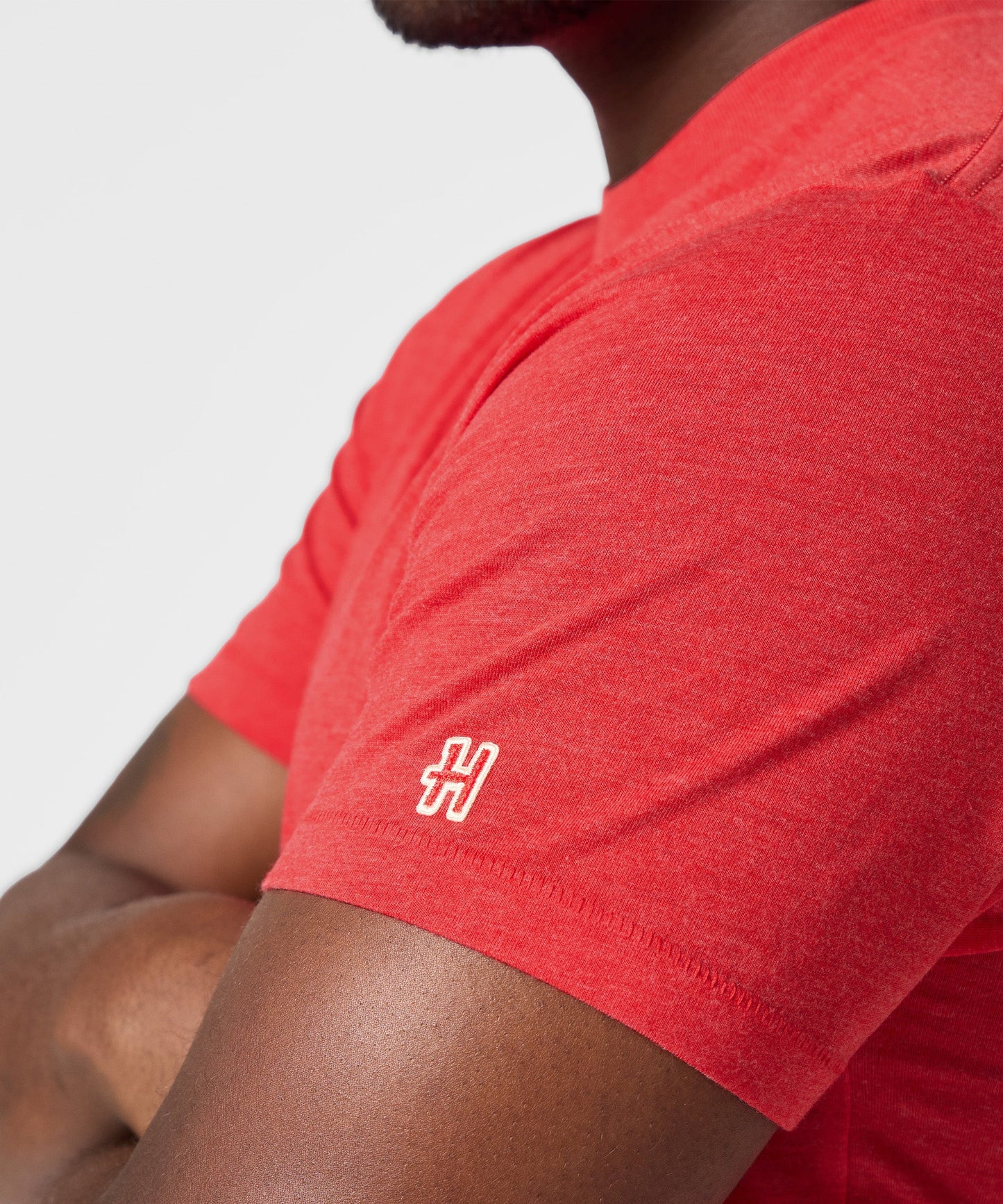 Folded view of the Peanuts x HOMAGE soccer t-shirt