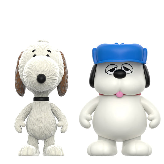 Peanuts ReAction Figures 2-Pack featuring siblings Olaf and Andy.-3