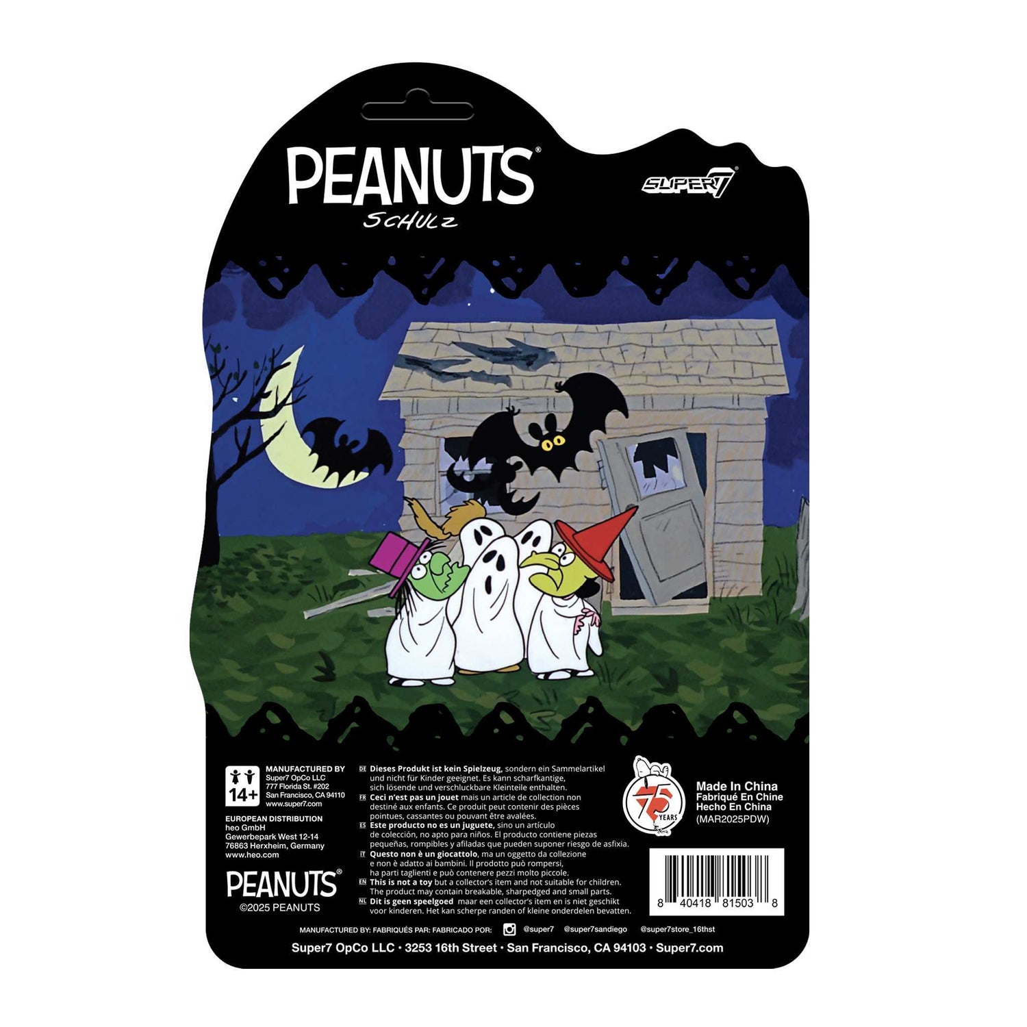 Peanuts collector figure Charlie Brown in Halloween ghost costume