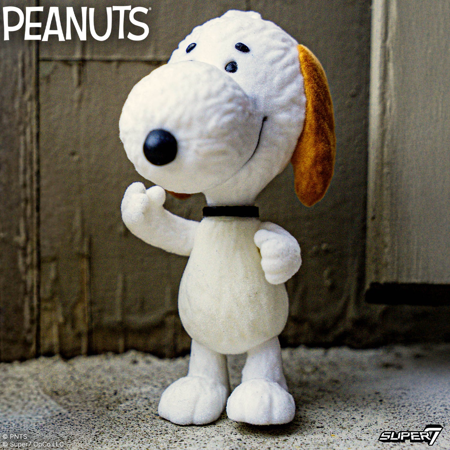 Super7 Peanuts Olaf and Andy collector figures in 3.75-inch scale.