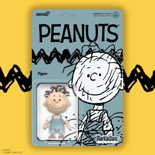Peanuts ReAction Figure Wave 08 Pigpen in original blister card packaging-1