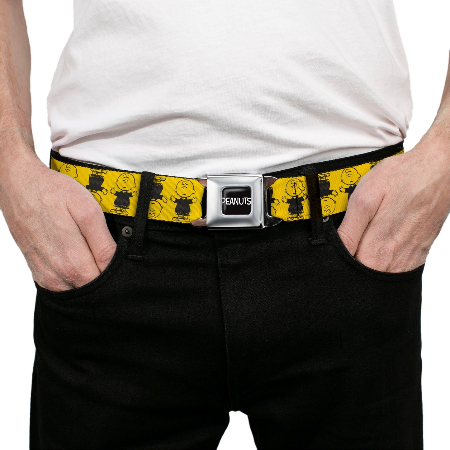 Charlie Brown Seatbelt Belt - Reversible Design | The Peanuts Store