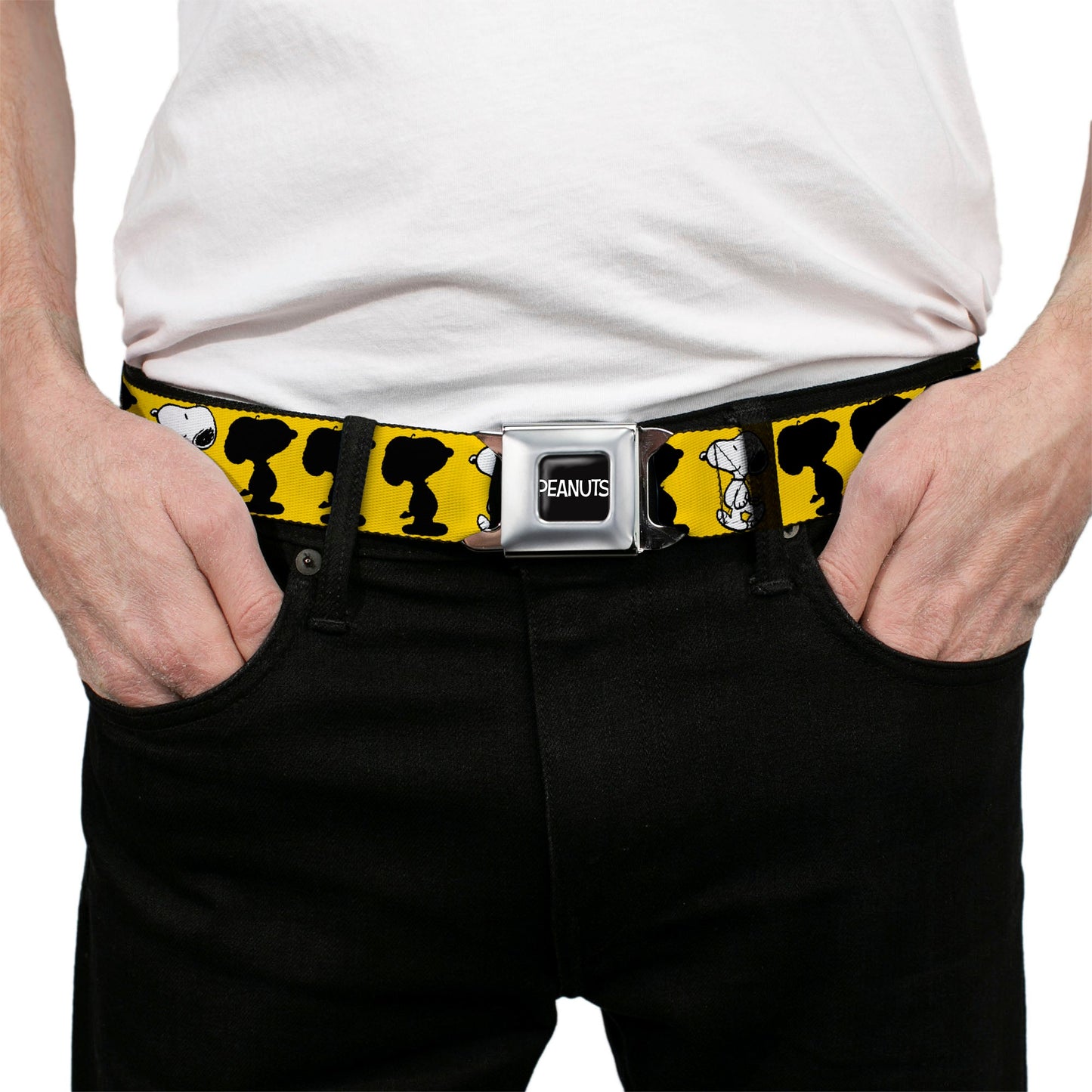 Peanuts Snoopy Logo Seatbelt Belt