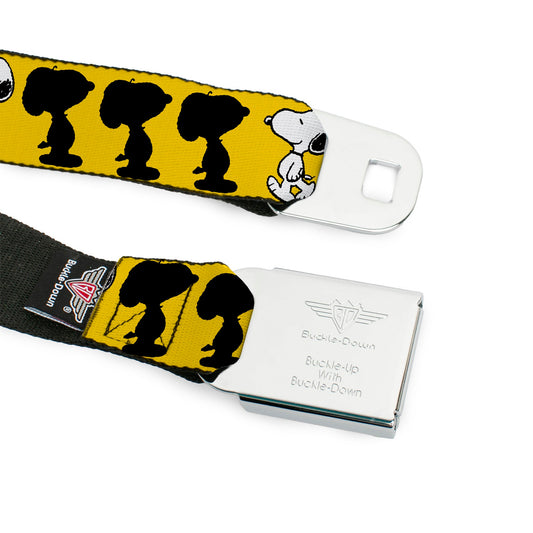 Peanuts Snoopy Logo Seatbelt Belt-8
