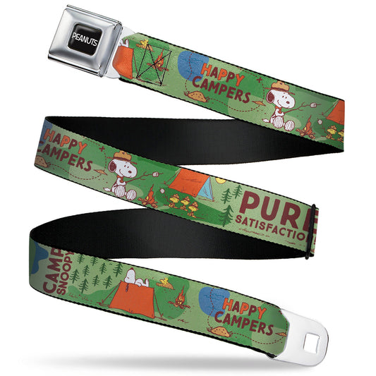 Peanuts Happy Camper Beagle Scouts Seatbelt Belt-0