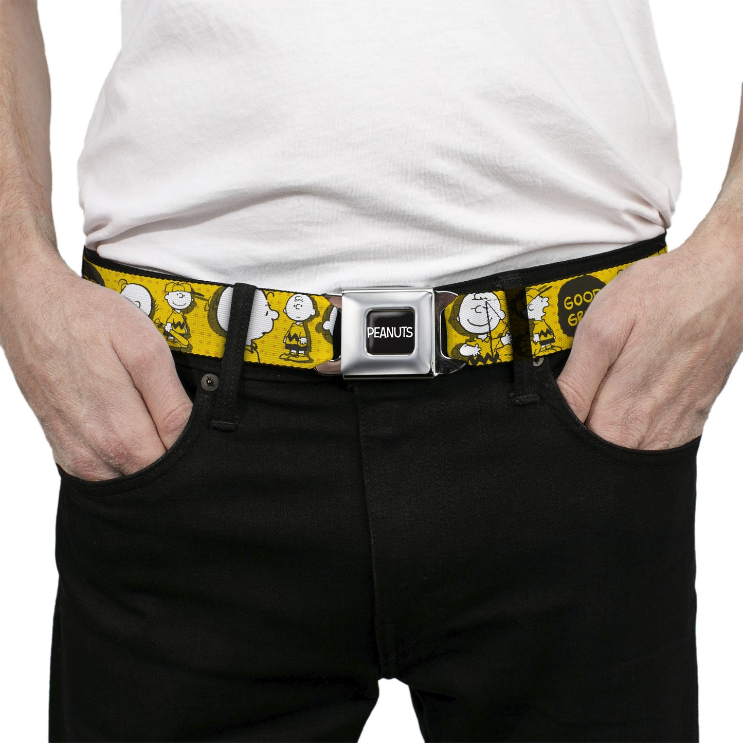 Peanuts Charlie Brown Seatbelt Belt - Easy Buckle | The Peanuts Store
