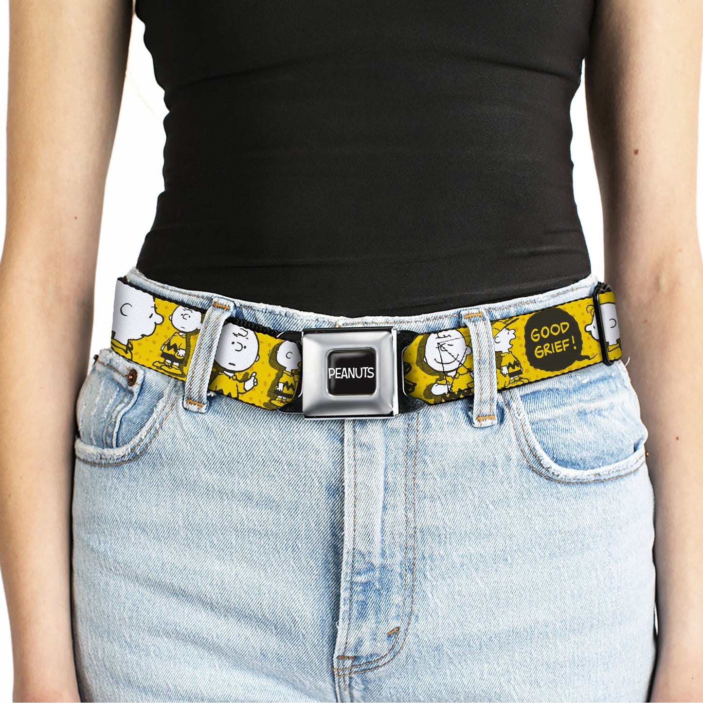 Peanuts Charlie Brown Seatbelt Belt - Easy Buckle | The Peanuts Store