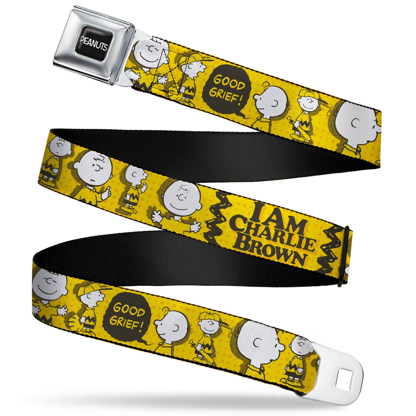 Peanuts Charlie Brown Seatbelt Belt - Easy Buckle | The Peanuts Store
