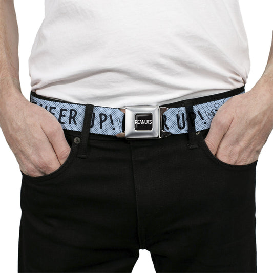 Peanuts Seatbelt Belt: Charlie Brown Poses & Quotes-2