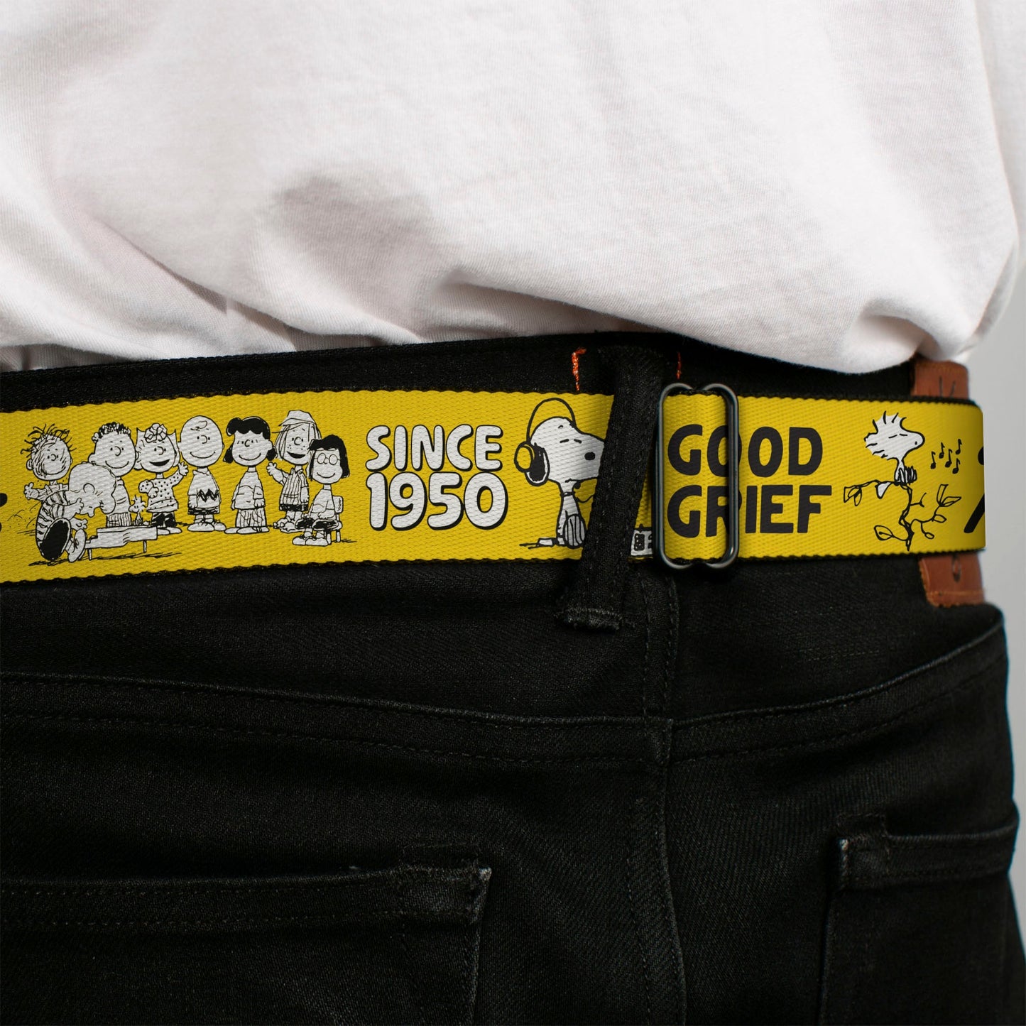 Peanuts Seatbelt Belt - Iconic Gang Design, Adjustable | The Peanuts Store