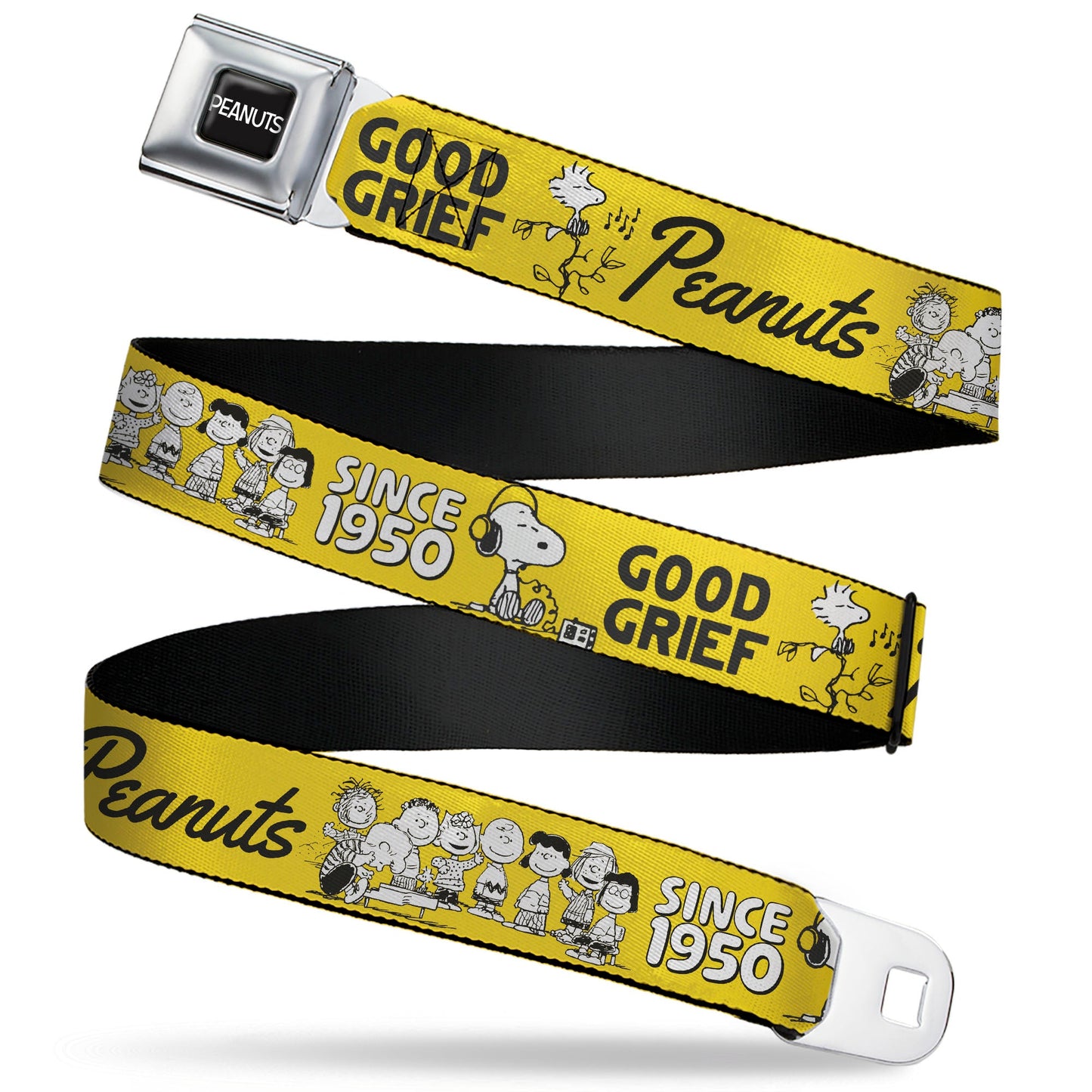 Peanuts Seatbelt Belt - Iconic Gang Design, Adjustable | The Peanuts Store