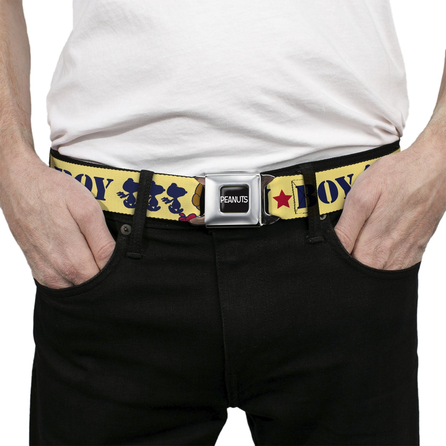 Snoopy Flying Ace Seatbelt Belt
