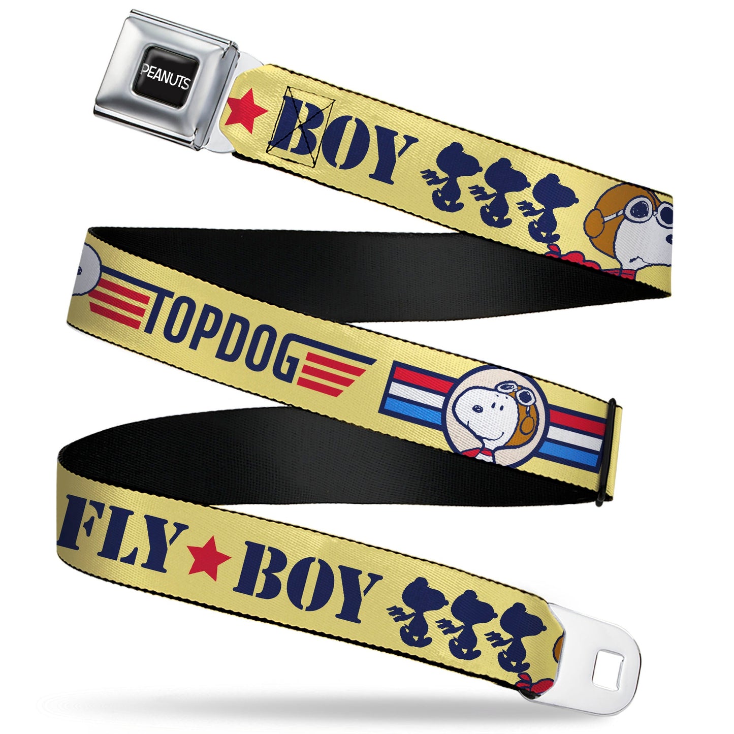 Snoopy Flying Ace Seatbelt Belt