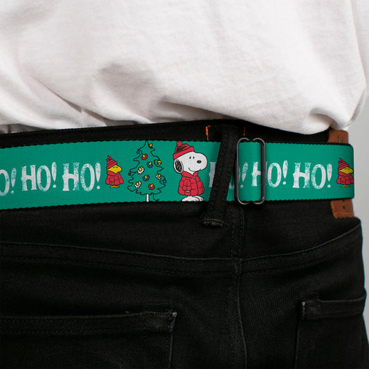 Peanuts Snoopy & Woodstock Holiday Puffer Seatbelt Belt-3