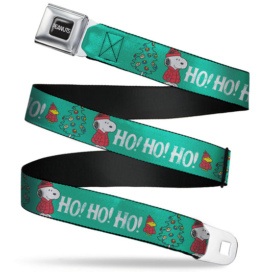 Peanuts Snoopy & Woodstock Holiday Puffer Seatbelt Belt-0