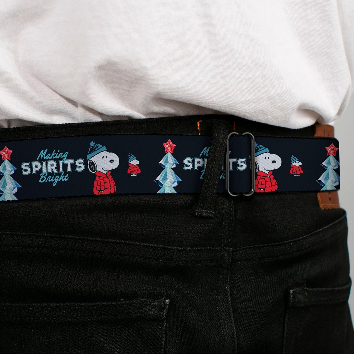 Peanuts Snoopy & Woodstock Seatbelt Belt