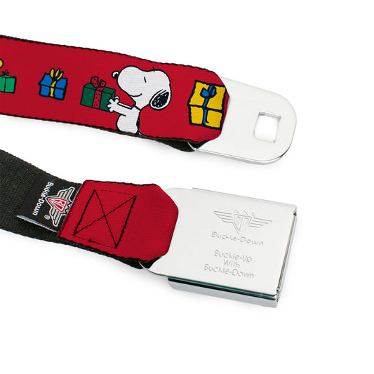 PEANUTS Seatbelt Belt: Snoopy & Woodstock Holiday Exchange-8