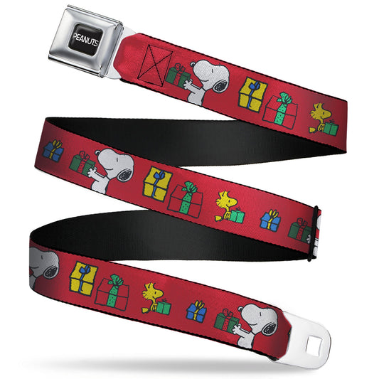 PEANUTS Seatbelt Belt: Snoopy & Woodstock Holiday Exchange-0