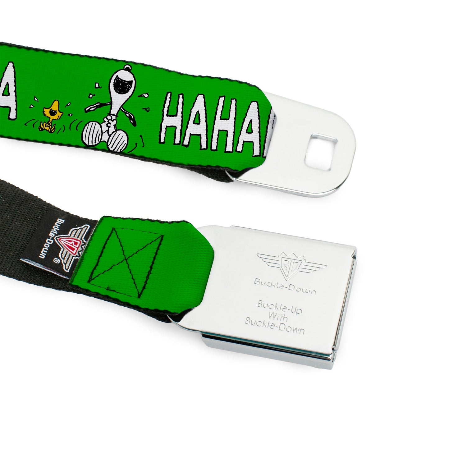 Peanuts Snoopy and Woodstock Laughing Seatbelt Belt