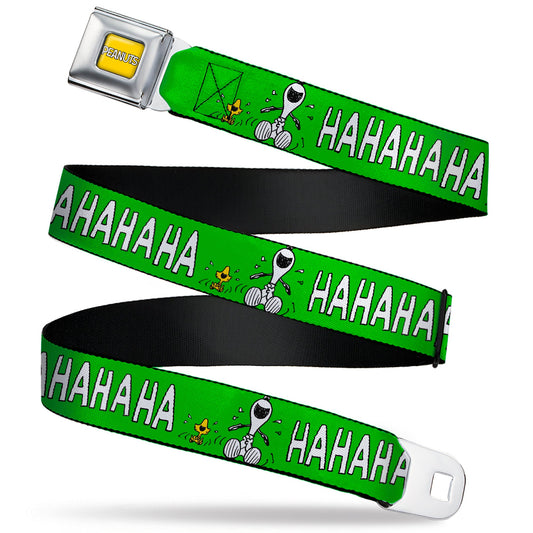 Peanuts Snoopy and Woodstock Laughing Seatbelt Belt-0