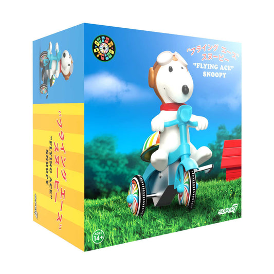 Peanuts Flying Ace Super Cycles Snoopy Figure by Super7-6